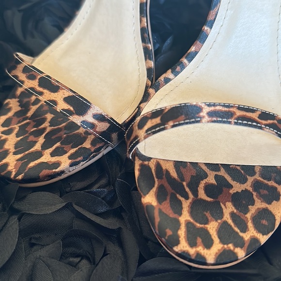 "Slim & fab leopard high heels, gently used. Roar with style." - Picture 5 of 5